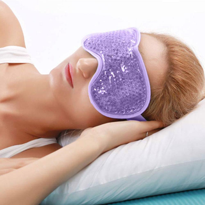 Premium Gel Beaded Eye Mask – Soothing Hot & Cold Therapy Sleep Mask, Perfect Gift for Relaxation & Beauty