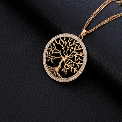 Tree of Life Circular Pendant Locket
