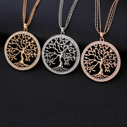 Tree of Life Circular Pendant Locket