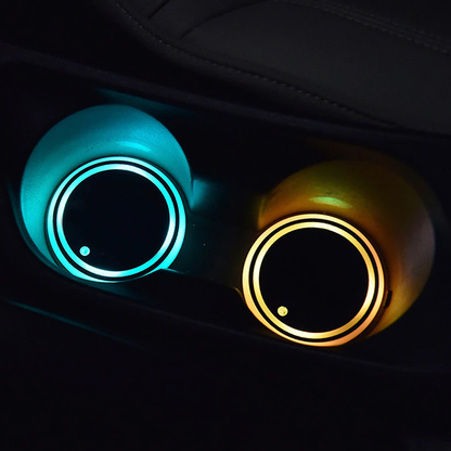 Car LED Cup Holder Coasters