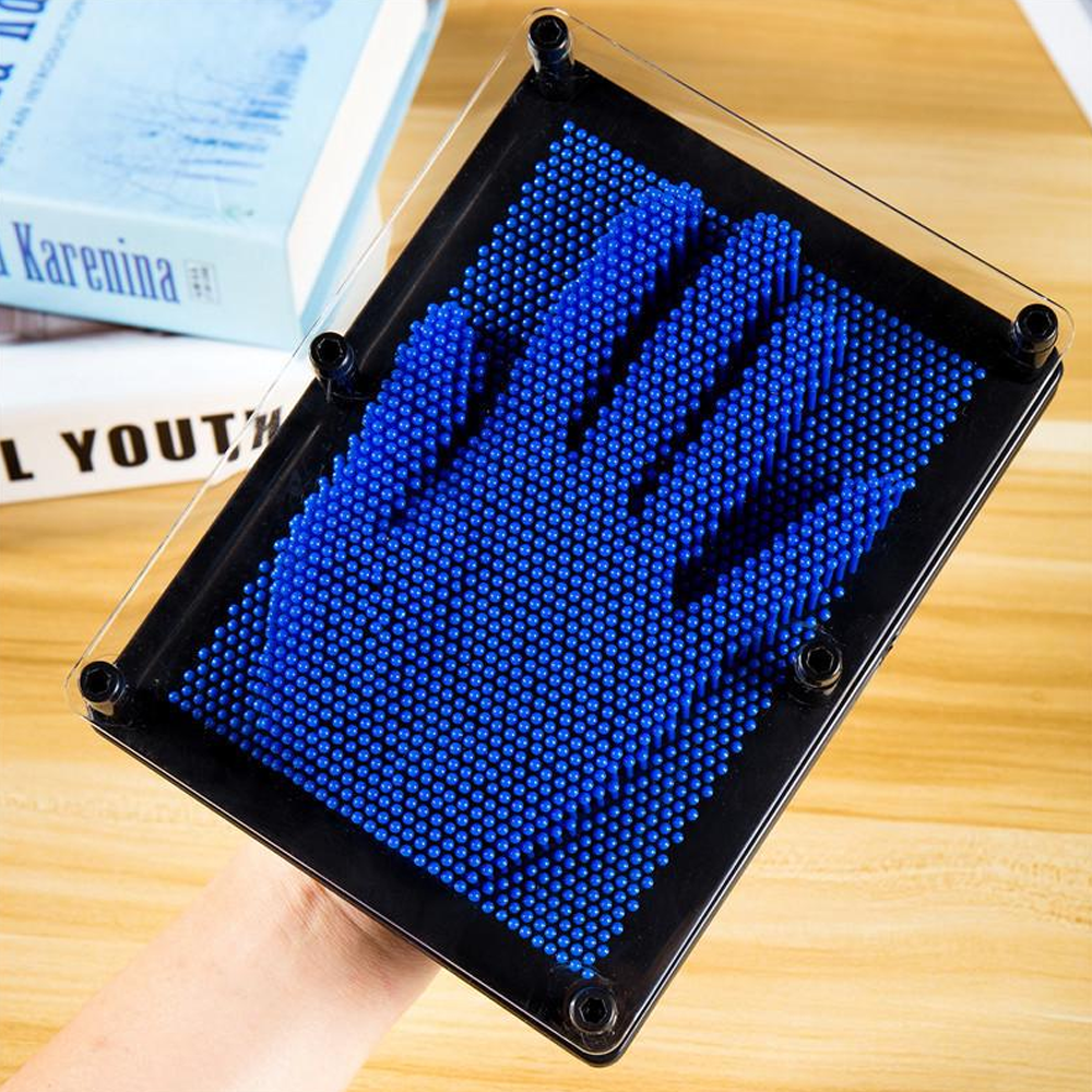 3D Pin Art Toy - Interactive Pin Face Art for Kids