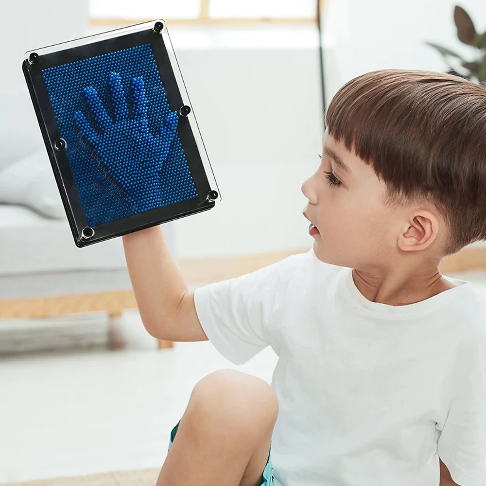 3D Pin Art Toy - Interactive Pin Face Art for Kids