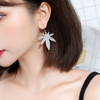 Pot Leaf Earrings