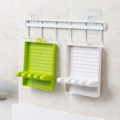 4 Slot Kitchen Utensil Rest Holder