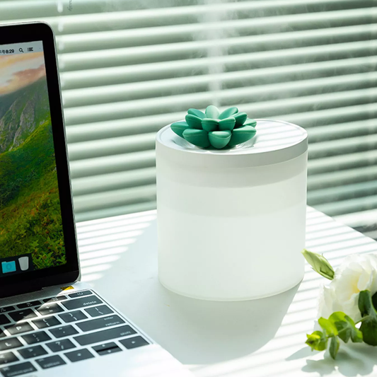 Cool Mist Lotus Diffusers – Elegant Humidifier & Perfect Gift for Home & Office