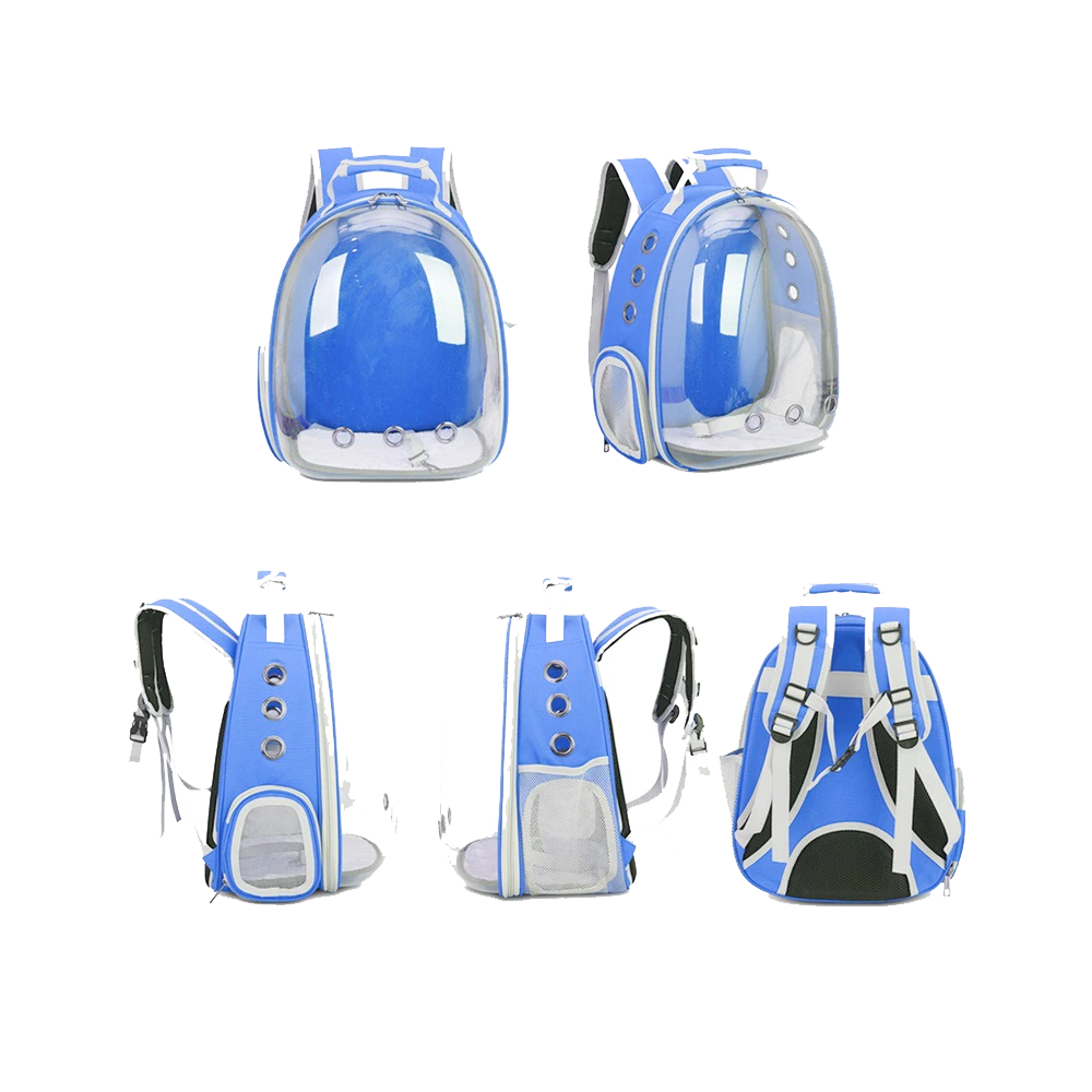Clear Cat Backpack Carrier with Ventilated Space Capsule Design for Travel