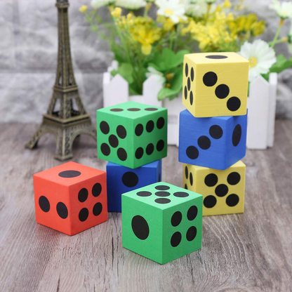 Small Foam Dice Set