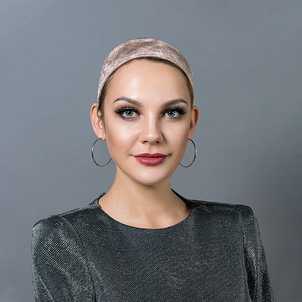 Velvet Wig Grip Band Adjustable Hair Band, Elastic Secure Wig Headband for Comfortable Fit