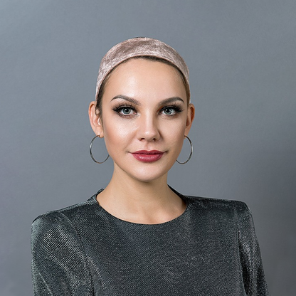 Velvet Wig Grip Band Adjustable Hair Band, Elastic Secure Wig Headband for Comfortable Fit