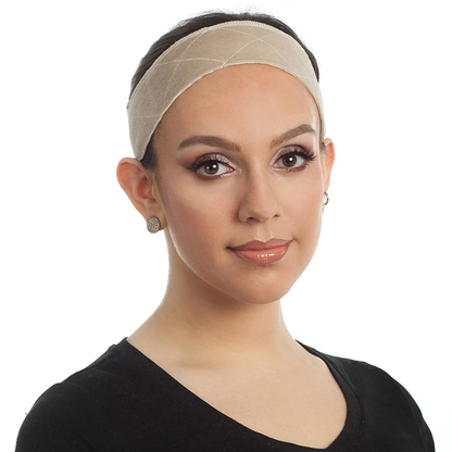 Velvet Wig Grip Band Adjustable Hair Band, Elastic Secure Wig Headband for Comfortable Fit