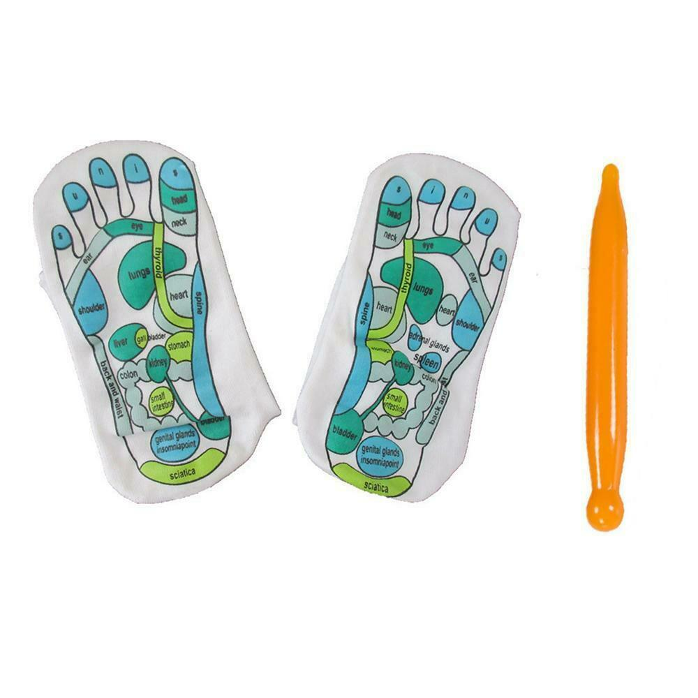 Cotton Acupressure Reflexology Socks – Premium Massage Socks & Ideal Wellness Gift