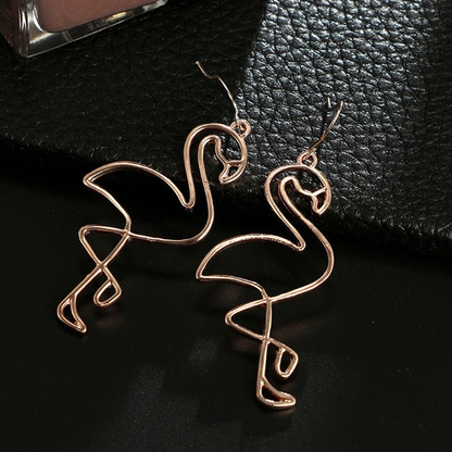 Flamingo Dangle Earrings For Women of All Ages