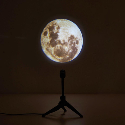 Moon Earth Projection LED Lamp
