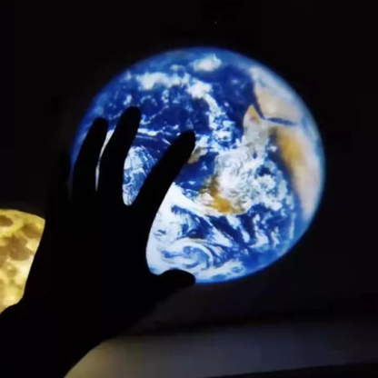 Moon Earth Projection LED Lamp