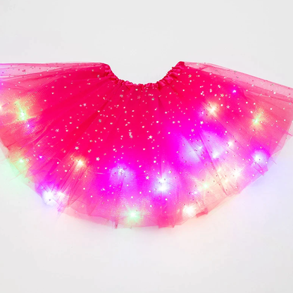 Luminous LED Tutu Skirt - Perfect Light-Up Gift for Kids