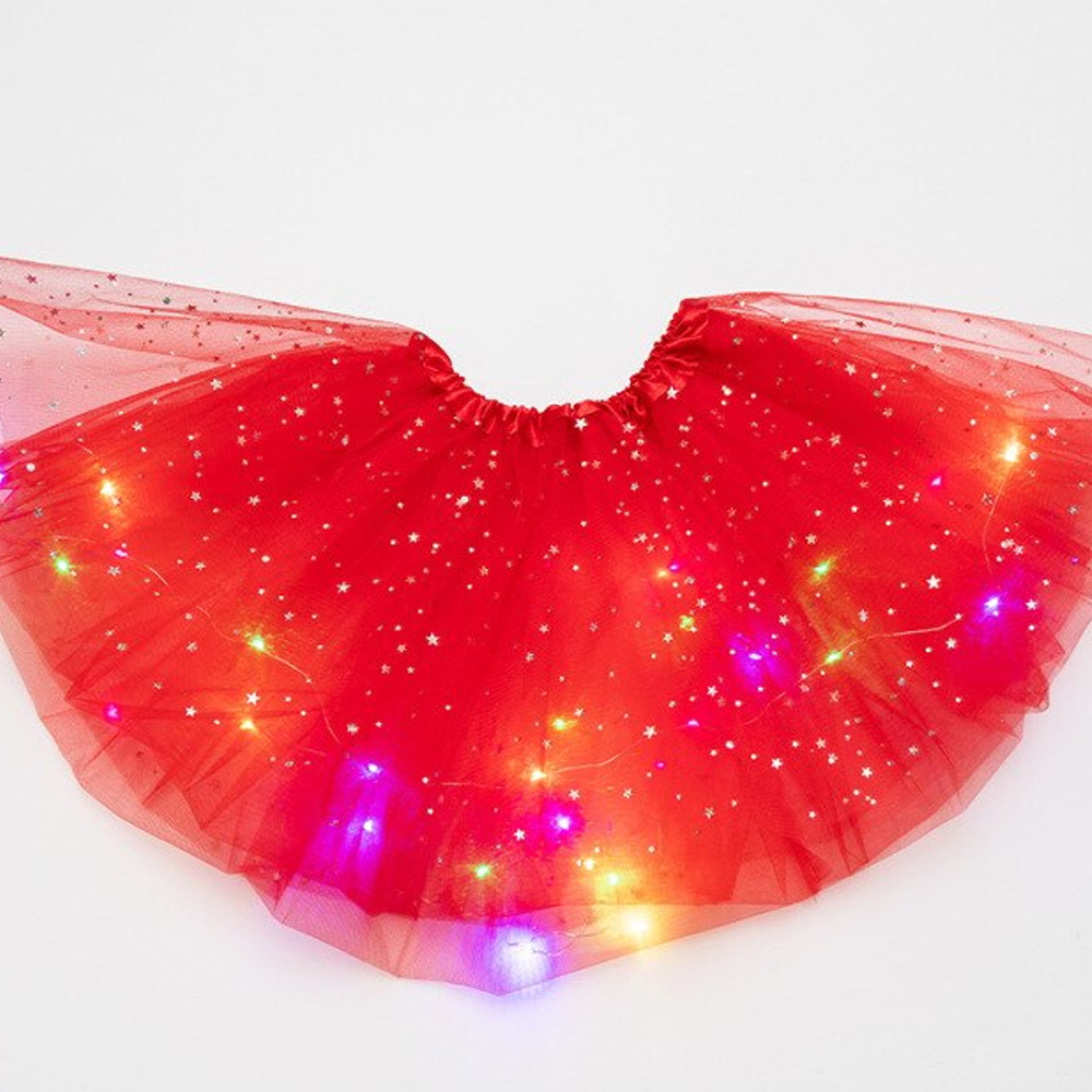 Luminous LED Tutu Skirt - Perfect Light-Up Gift for Kids