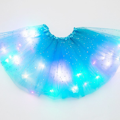 Luminous LED Tutu Skirt - Perfect Light-Up Gift for Kids