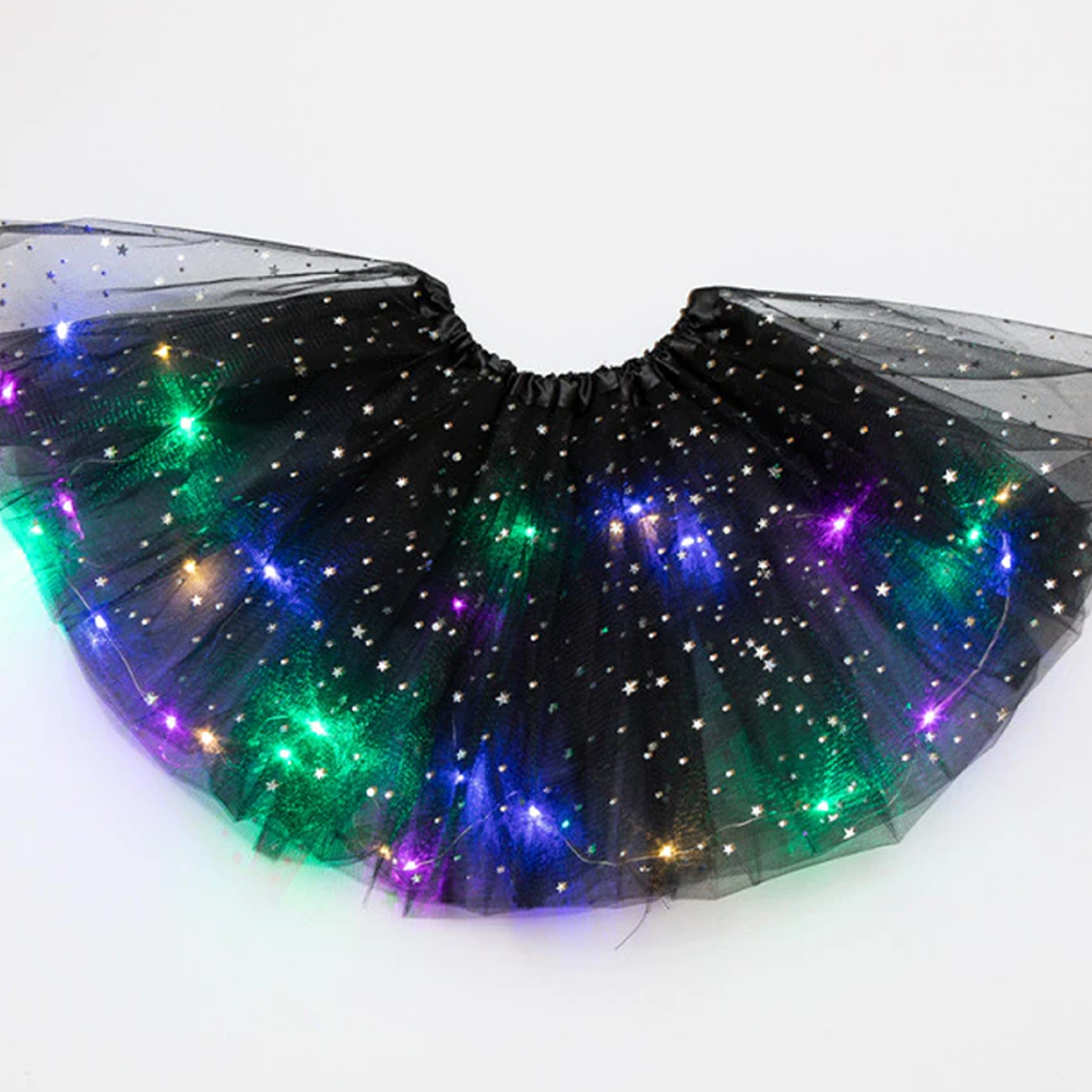 Luminous LED Tutu Skirt - Perfect Light-Up Gift for Kids
