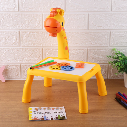 Children LED Projection Learning Drawing Board – Interactive Educational Art Toy & Perfect Gift for Kids