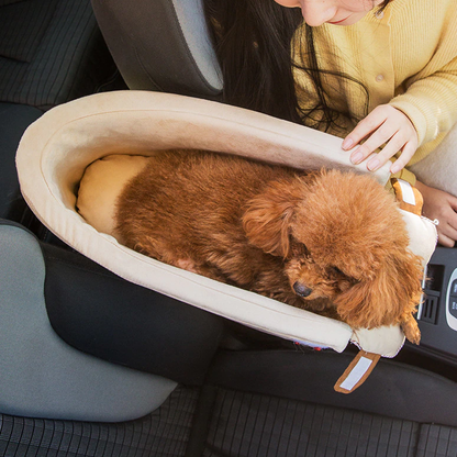 Snuggly-Safe Dog Car Seat