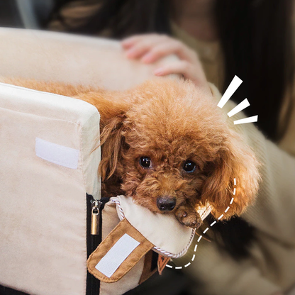 Snuggly-Safe Dog Car Seat