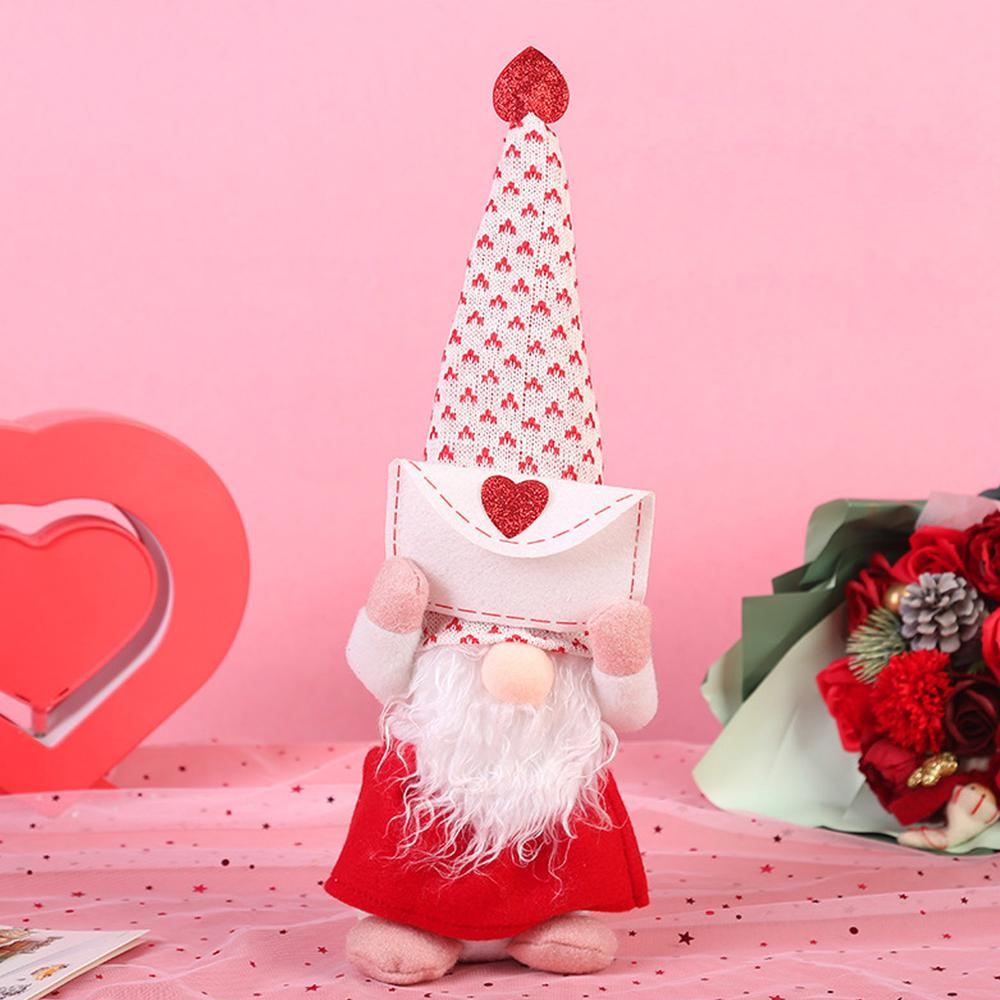 Valentine’s Day Faceless Doll Decoration