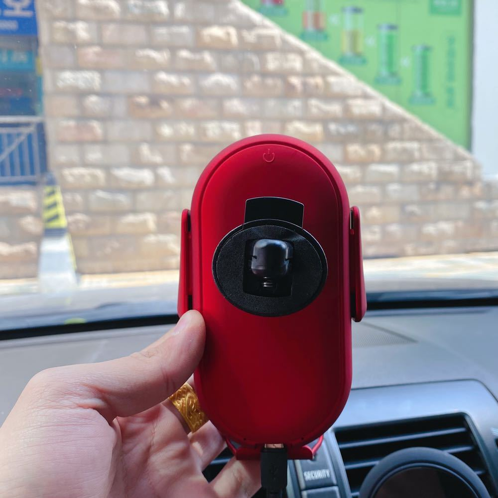 Wireless Auto-Sensor Car Phone Holder Charger