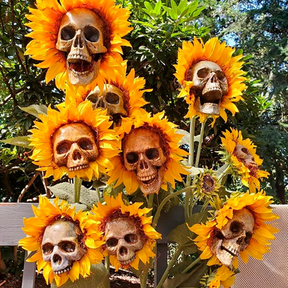 Skull Sunflower