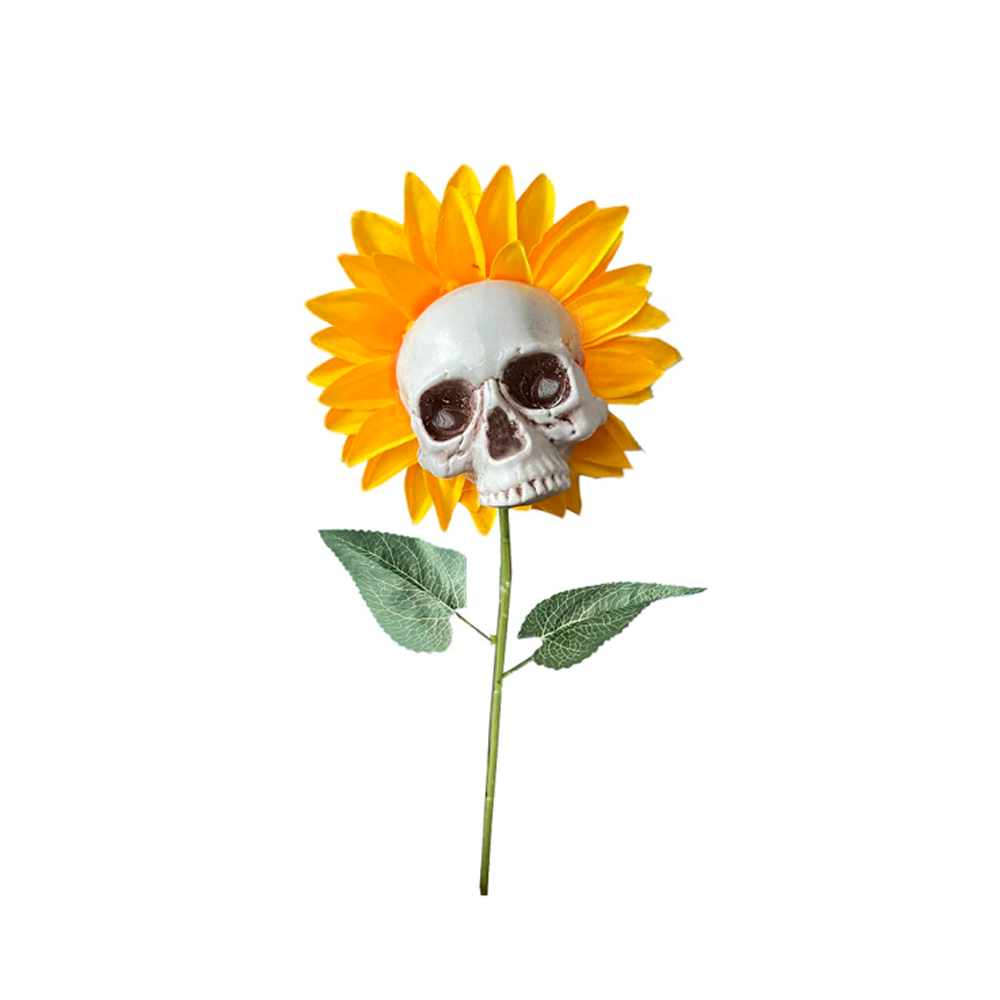 Skull Sunflower