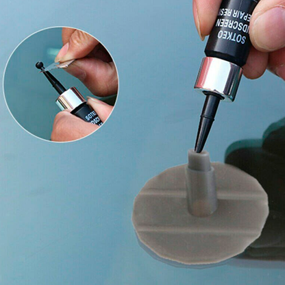 New Car Windscreen Glass Repair Kit – DIY Windshield Crack Fix Solution