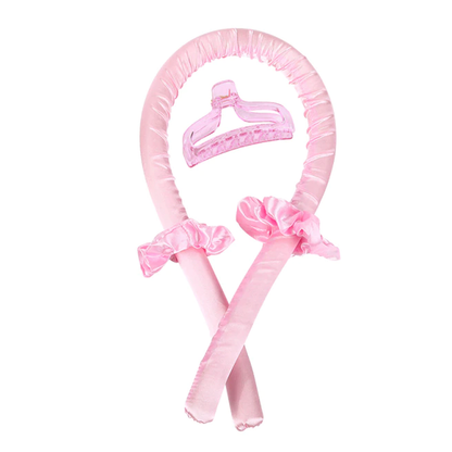 Silk Heatless Hair Curling Ribbon Kit – Perfect Gift for Effortless Silk Curls