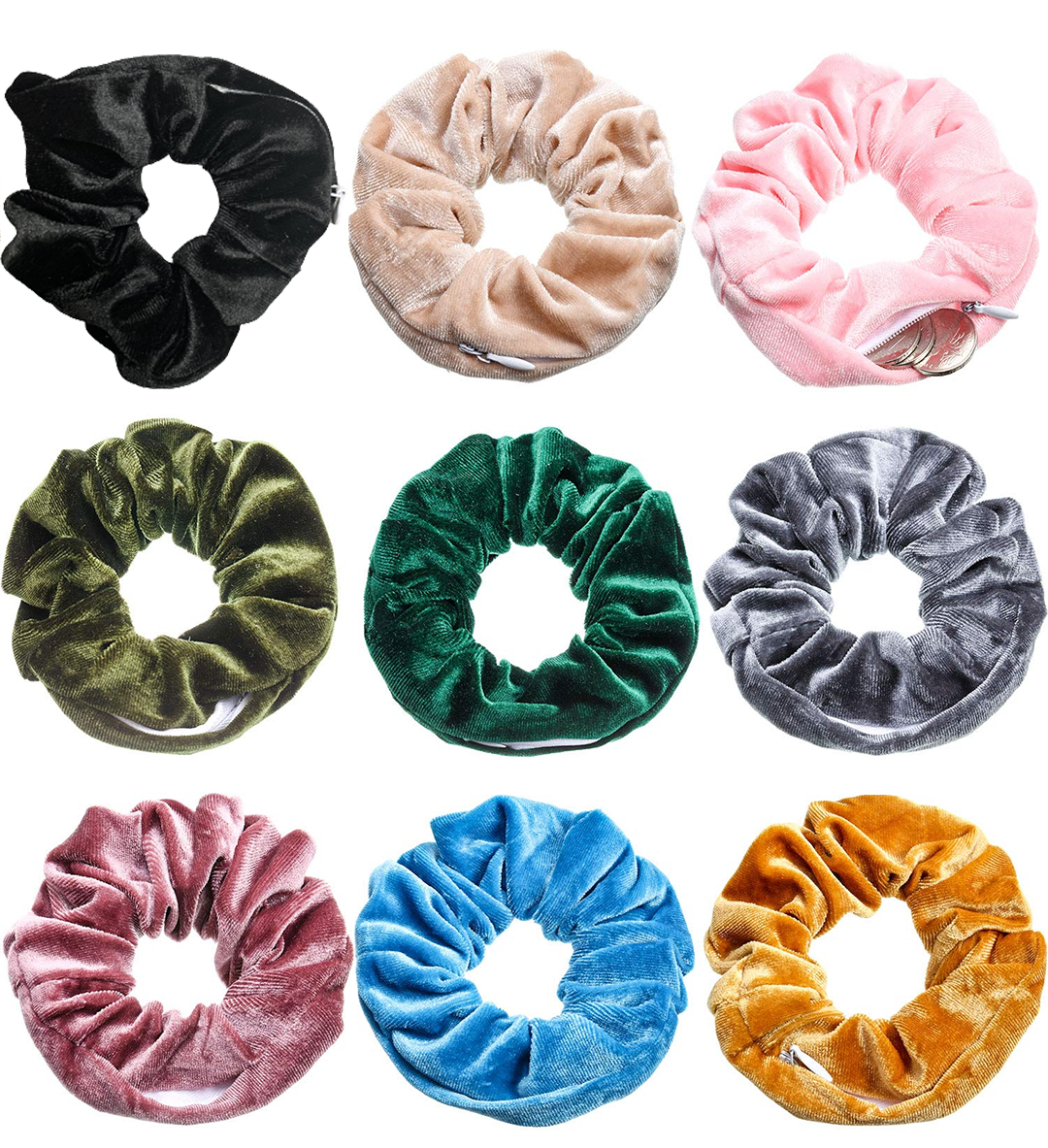 Hidden Pocket Scrunchie