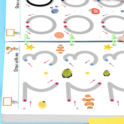 Magical Tracing Workbook for Toddlers - Fun & Educational