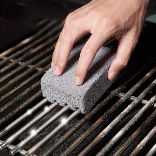 Grill Cleaning Brick – Commercial Grade Barbecue Grill Cleaner for BBQ, Griddle & Racks