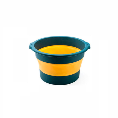 Foldable Foot Spa Bucket with Massage Base Portable Collapsible Foot Soak Tub