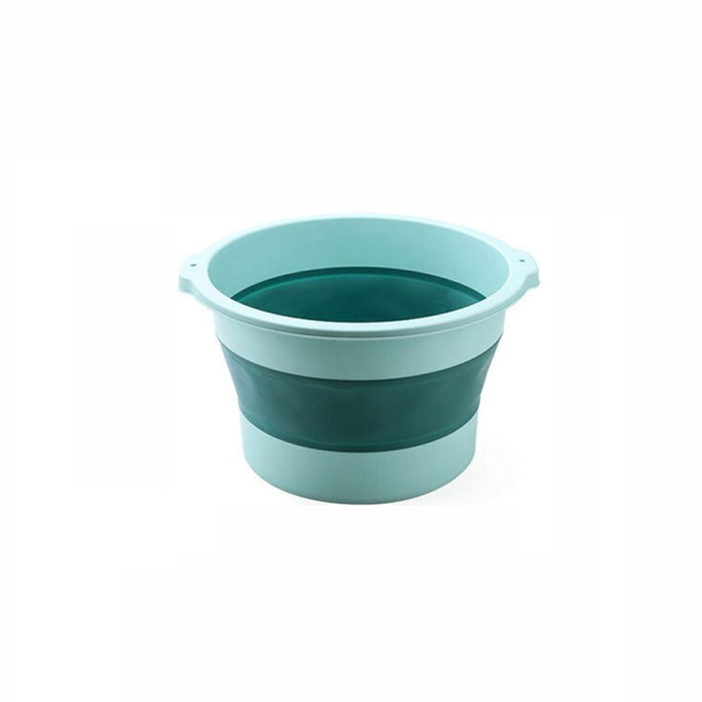 Foldable Foot Spa Bucket with Massage Base Portable Collapsible Foot Soak Tub