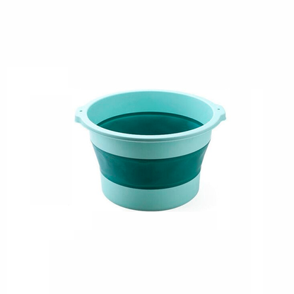 Foldable Foot Spa Bucket with Massage Base Portable Collapsible Foot Soak Tub