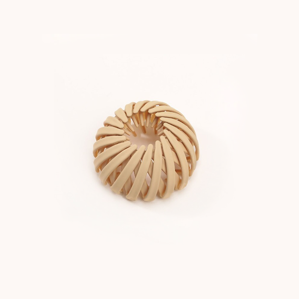 Lazy Bird's Nest Plate Hairpin