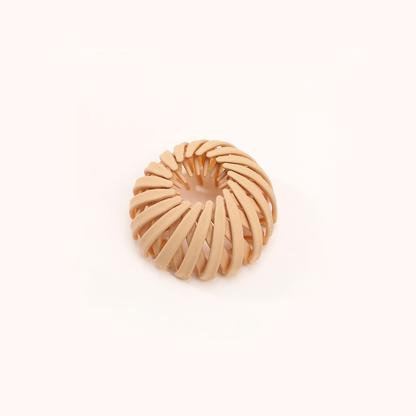 Lazy Bird's Nest Plate Hairpin