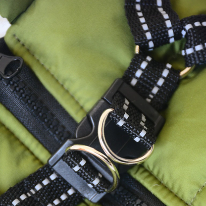 Waterproof Winter Jacket with Built-In Harness – Dog Coat for Cold Weather