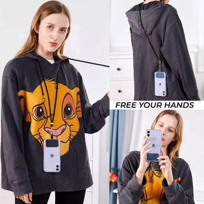 Universal Crossbody Patch Phone Lanyards