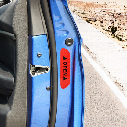 Car Door Warning Stickers