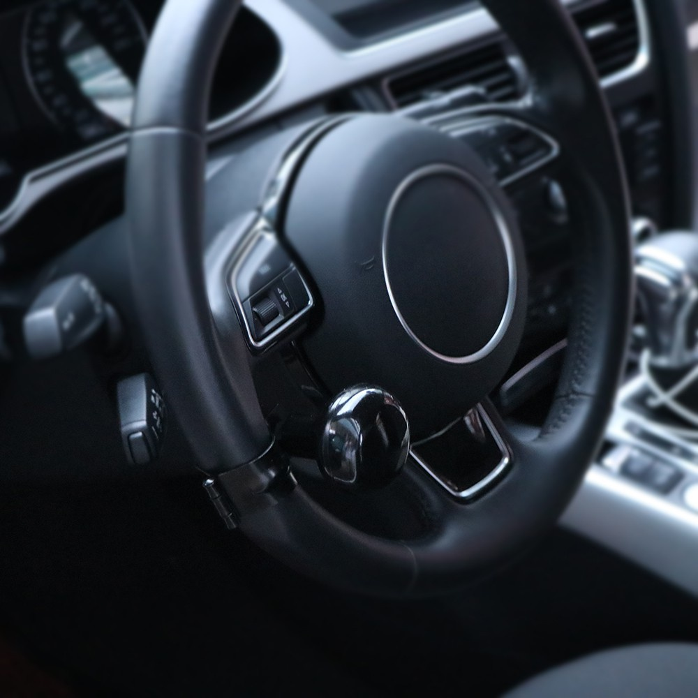 Steering Wheel Spinner Knob