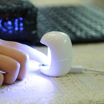 Mini LED Nail Dryer Egg – Perfect Gift for Quick Home Manicures