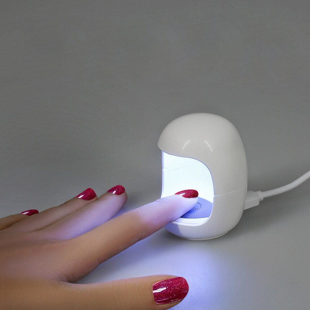 Mini LED Nail Dryer Egg – Perfect Gift for Quick Home Manicures