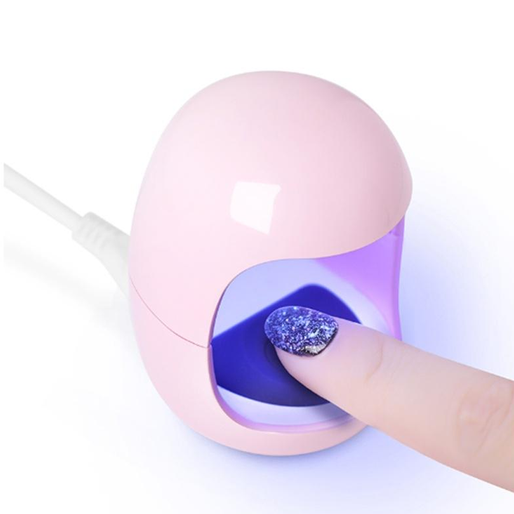 Mini LED Nail Dryer Egg – Perfect Gift for Quick Home Manicures