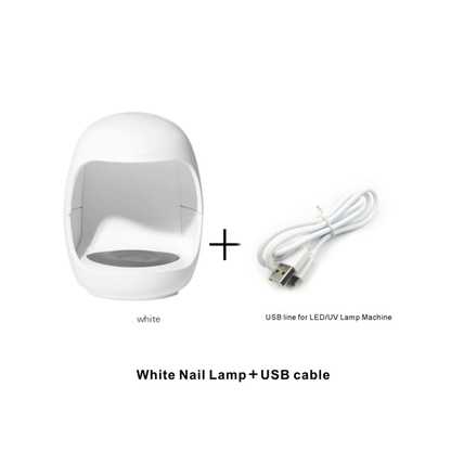 Mini LED Nail Dryer Egg – Perfect Gift for Quick Home Manicures