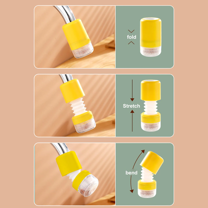 Rotatable Filter Pressurized Shower