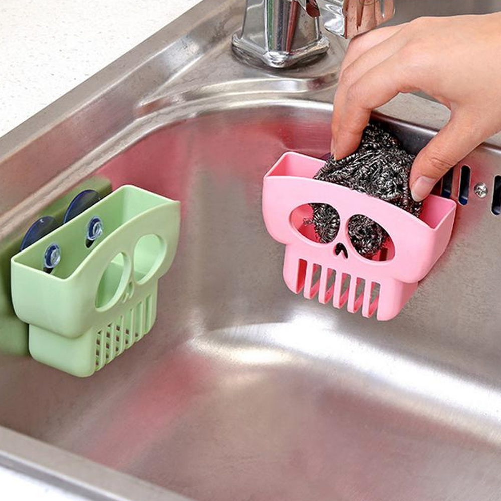 Skull Sponge Holder