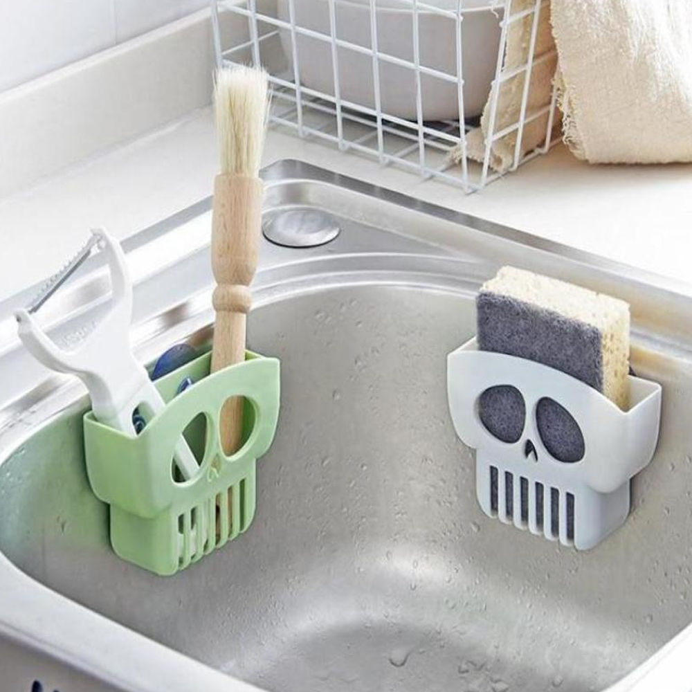 Skull Sponge Holder